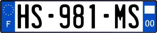 HS-981-MS