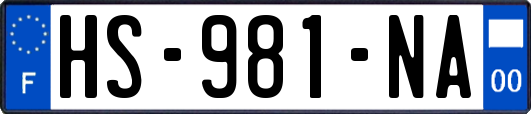 HS-981-NA