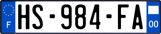 HS-984-FA