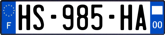HS-985-HA
