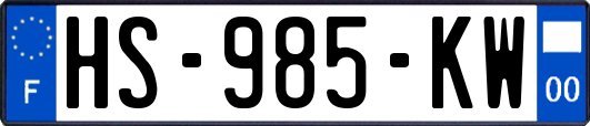 HS-985-KW