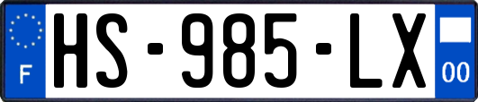 HS-985-LX