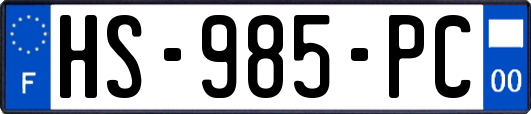 HS-985-PC