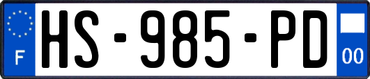 HS-985-PD