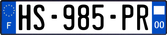 HS-985-PR