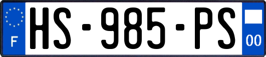 HS-985-PS