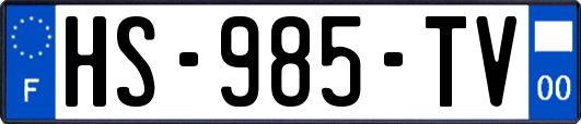 HS-985-TV