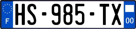 HS-985-TX