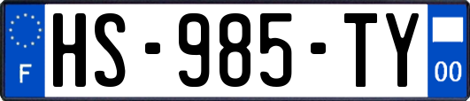 HS-985-TY