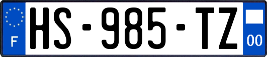 HS-985-TZ