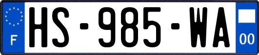 HS-985-WA