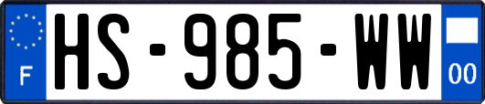HS-985-WW