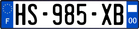 HS-985-XB