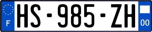 HS-985-ZH