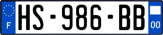 HS-986-BB