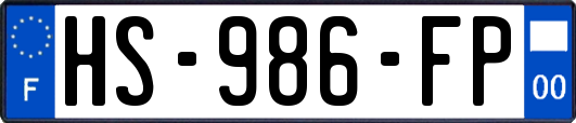 HS-986-FP