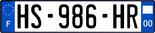 HS-986-HR