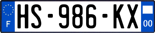 HS-986-KX