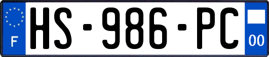 HS-986-PC