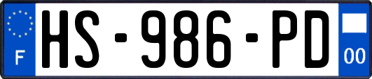 HS-986-PD