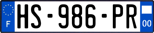 HS-986-PR