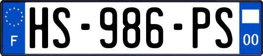 HS-986-PS