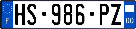 HS-986-PZ