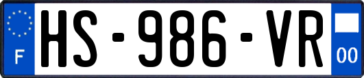 HS-986-VR