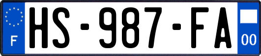 HS-987-FA