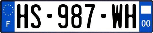 HS-987-WH