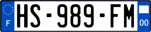 HS-989-FM