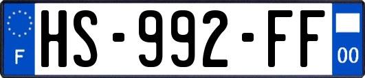 HS-992-FF
