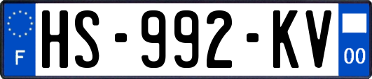 HS-992-KV