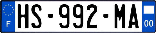 HS-992-MA