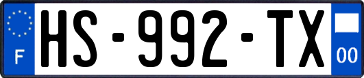 HS-992-TX