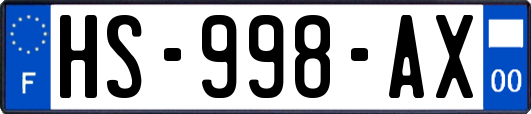 HS-998-AX