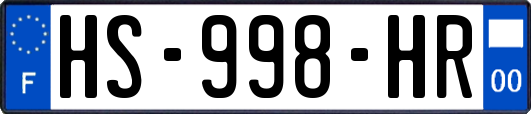 HS-998-HR