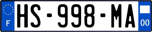 HS-998-MA