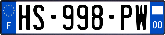 HS-998-PW