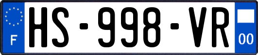 HS-998-VR
