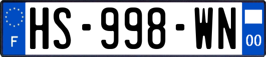 HS-998-WN
