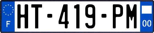 HT-419-PM