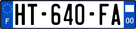 HT-640-FA