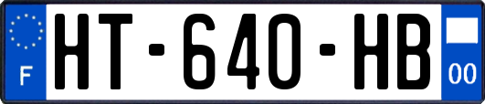 HT-640-HB