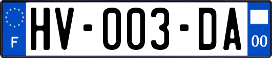 HV-003-DA