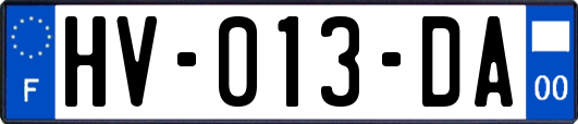 HV-013-DA
