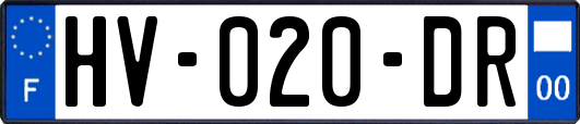 HV-020-DR