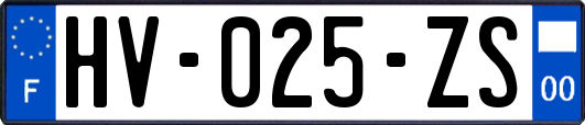 HV-025-ZS