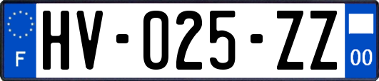 HV-025-ZZ