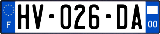 HV-026-DA